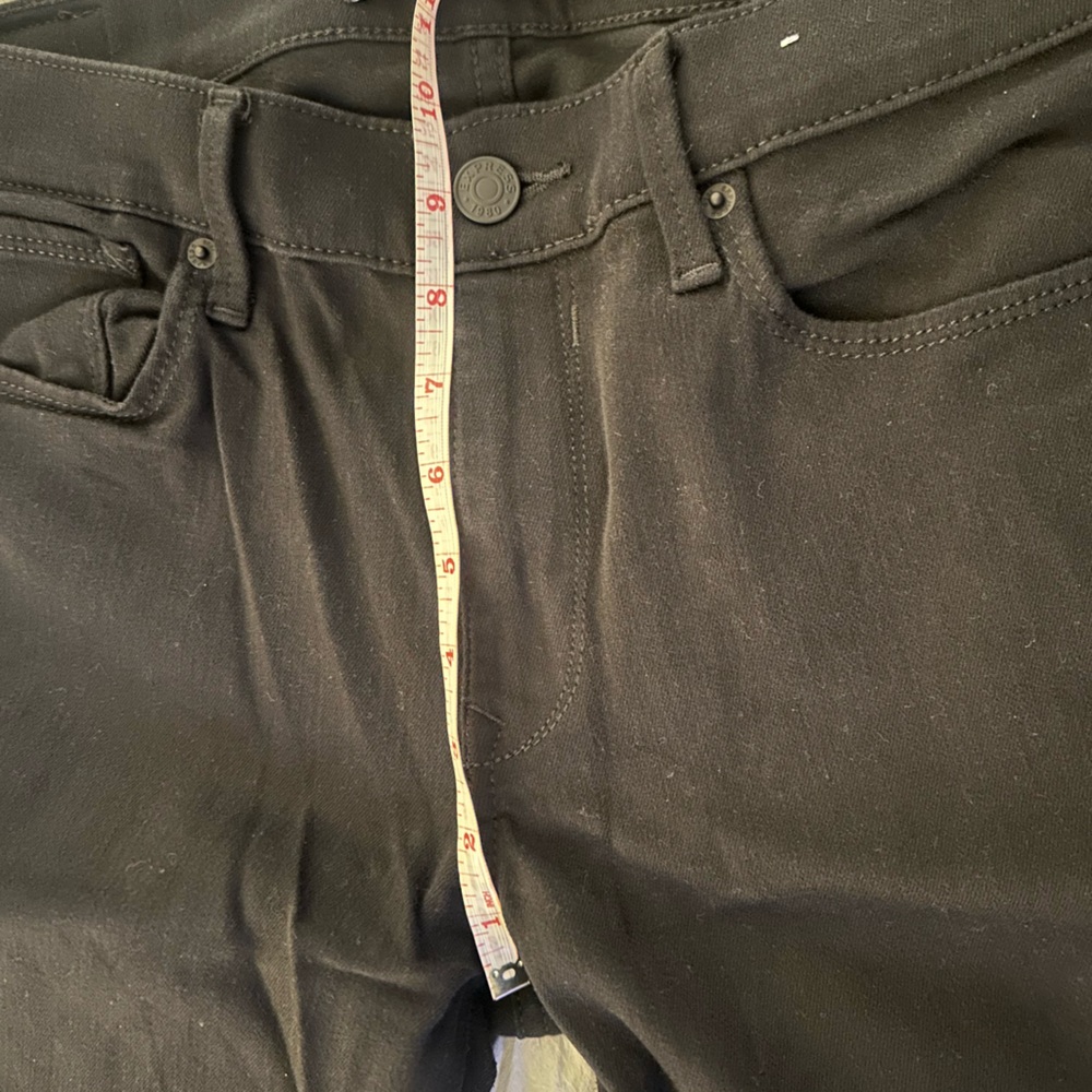 Express Black Mid Rise Legging Jeans - Picture 7 of 9
